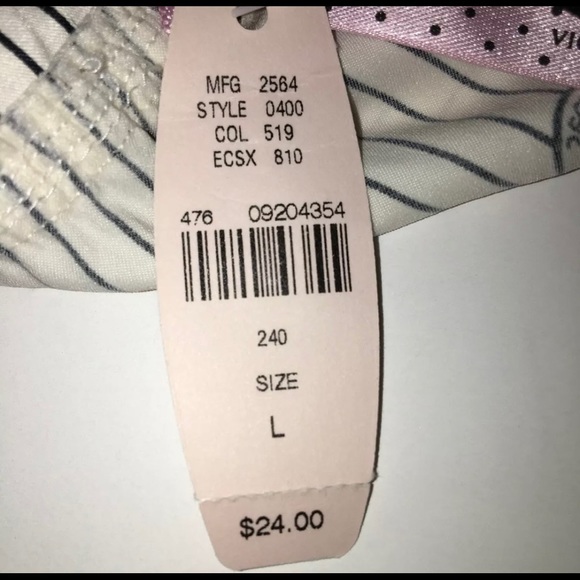 NWT VS Vintage Sexy Little Things Skirted Thong Garter - Picture 6 of 6